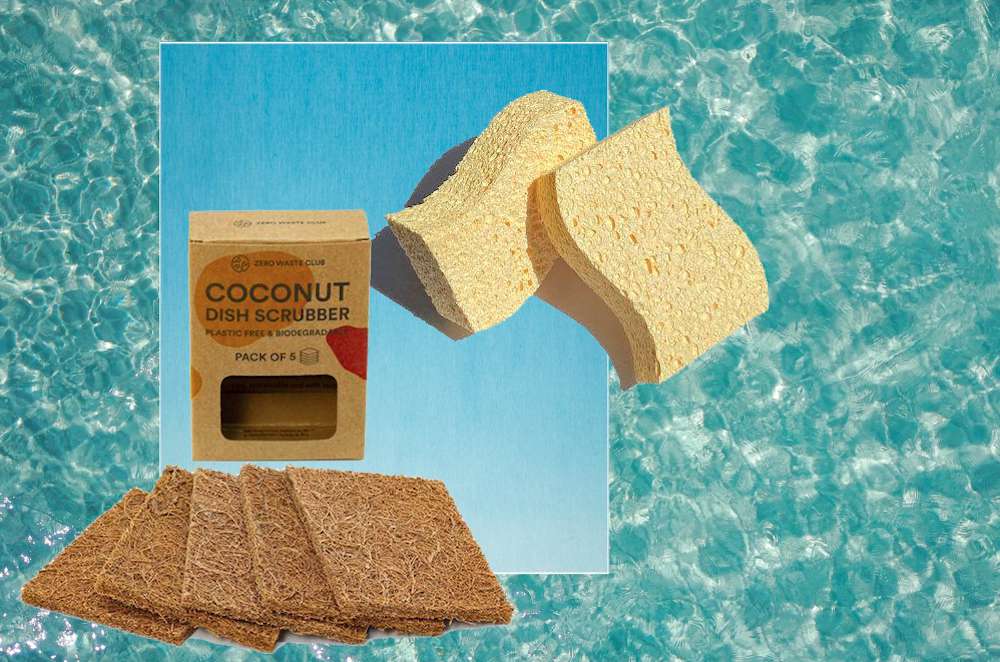 Forget Plastic Kitchen Sponges—Natural Ones Work Just as Well